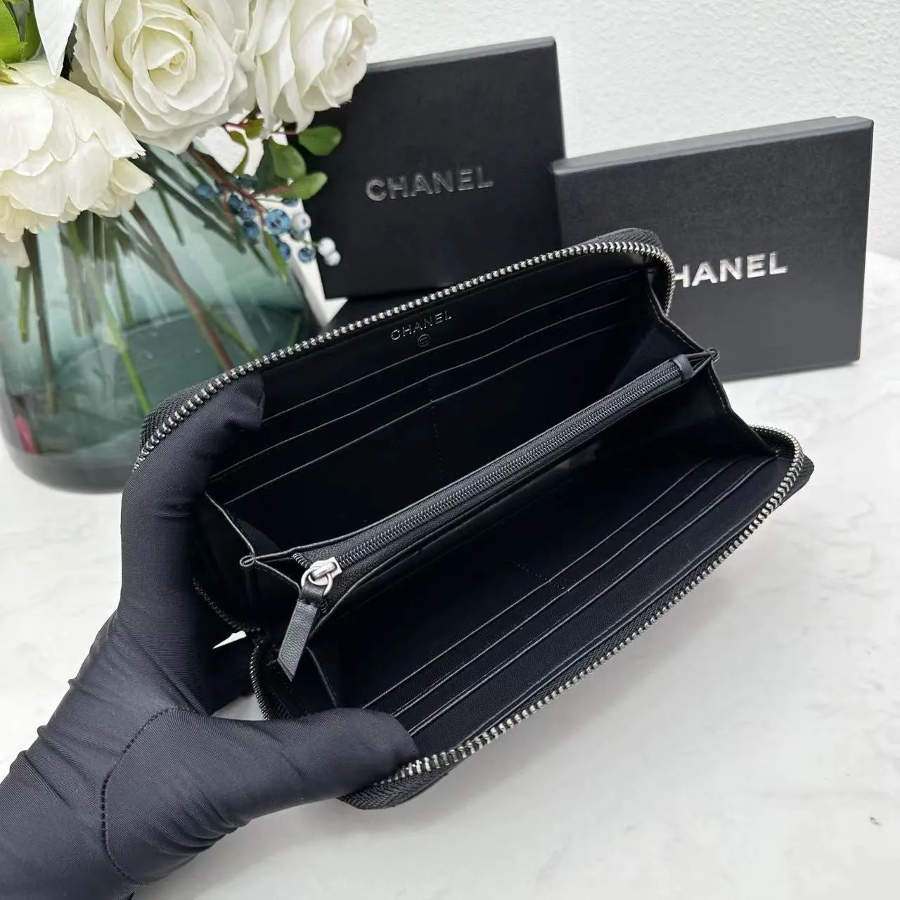 【2026】【CHANEL公式 旗艦店】シャネル 財布 当日出荷 好評に付き再入荷！19CM
