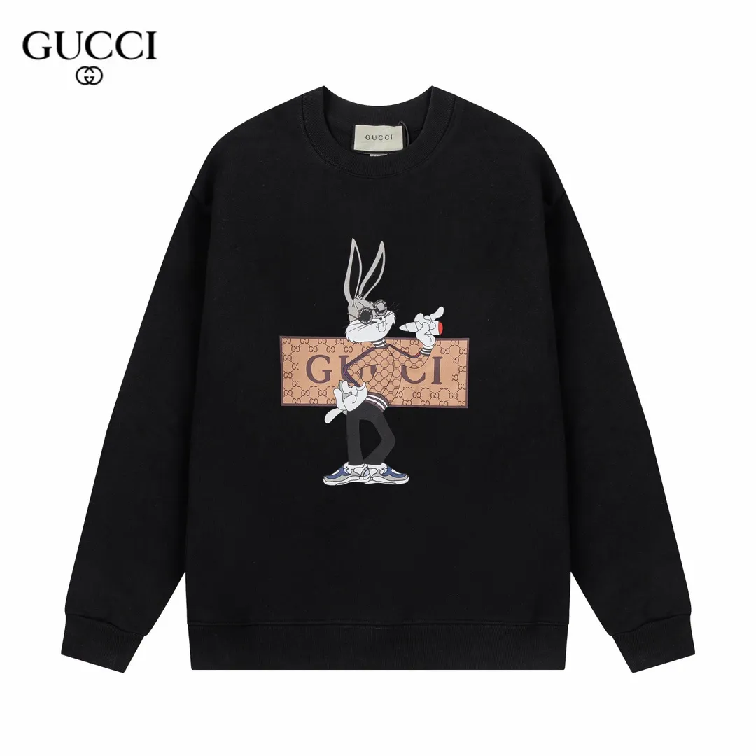 【2026】【GUCCI  公式旗艦店】グッチ  丸首の衛衣 スウェットご好評に付き再入荷！