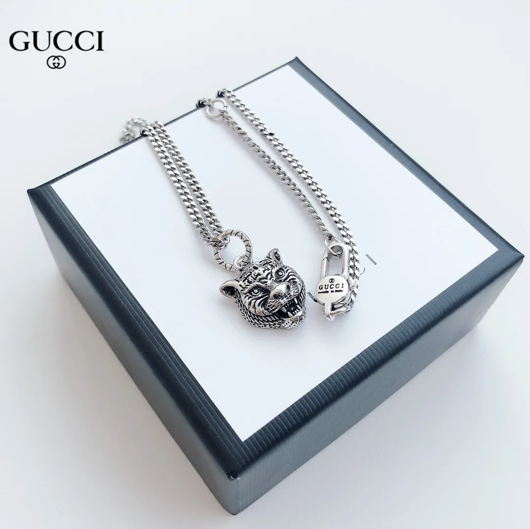 【2026】【GUCCI】ネックレス、新しいネックレス万能シンプルファッションオーナメント