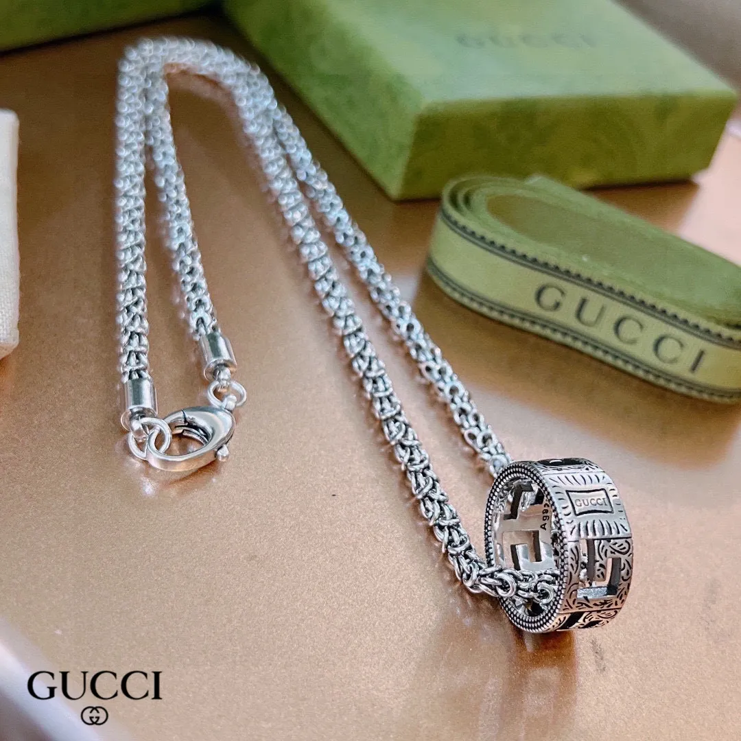 【2026】【GUCCI】ネックレス、新しいネックレス万能シンプルファッションオーナメント