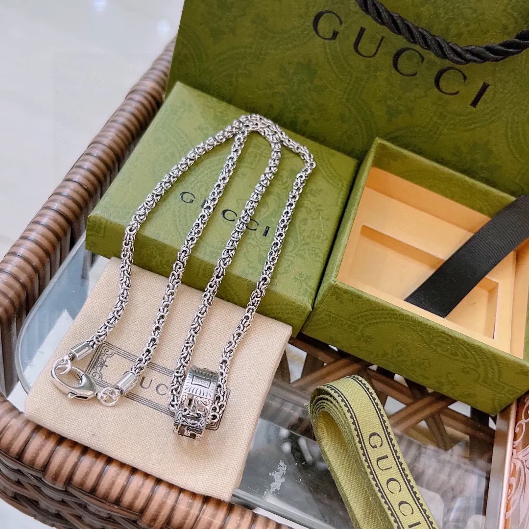 【2026】【GUCCI】ネックレス、新しいネックレス万能シンプルファッションオーナメント