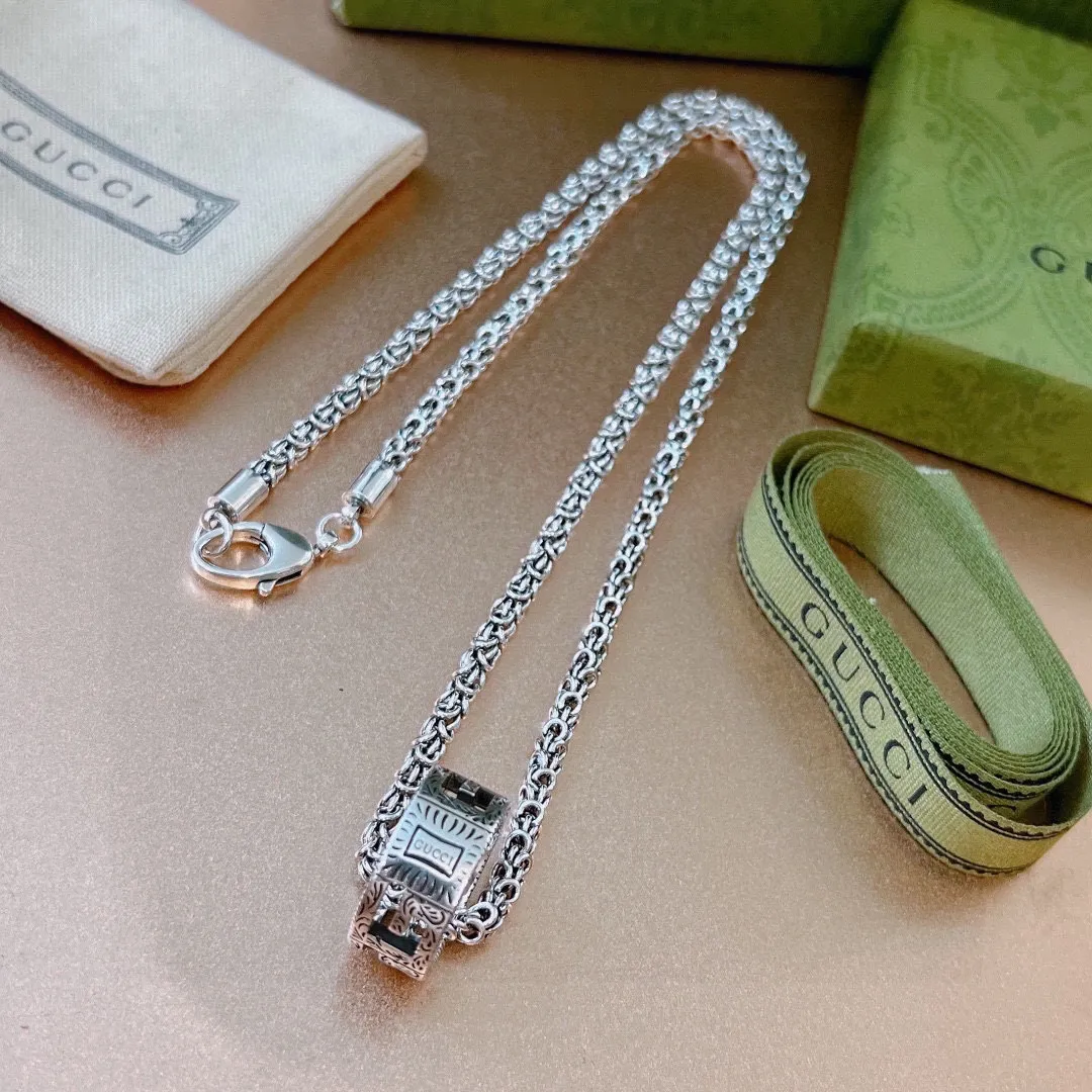 【2026】【GUCCI】ネックレス、新しいネックレス万能シンプルファッションオーナメント