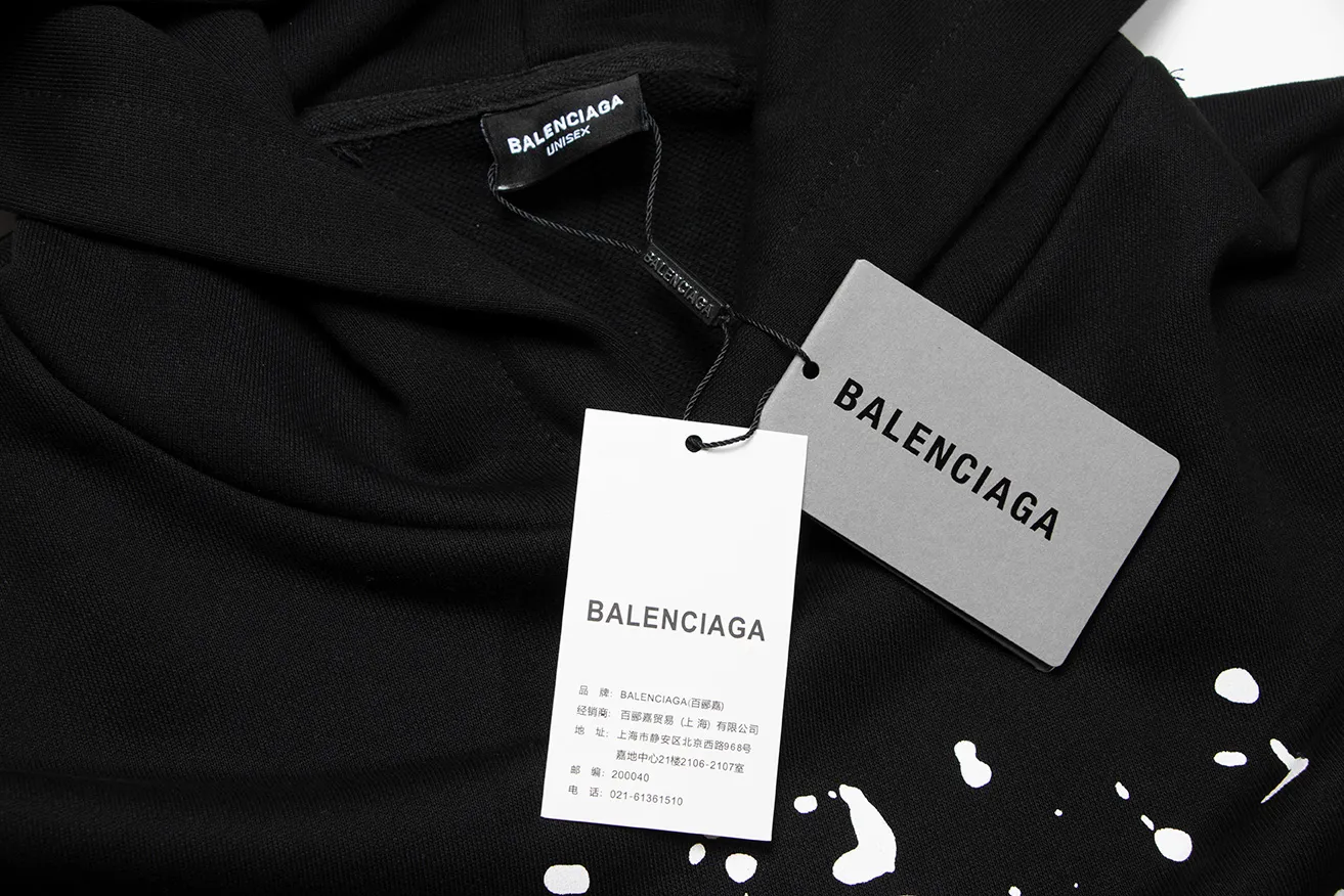 【2026】【BALENCIAGA 公式旗艦店】バレンシアガ  パーカー  ウェット ご好評に付き再入荷！