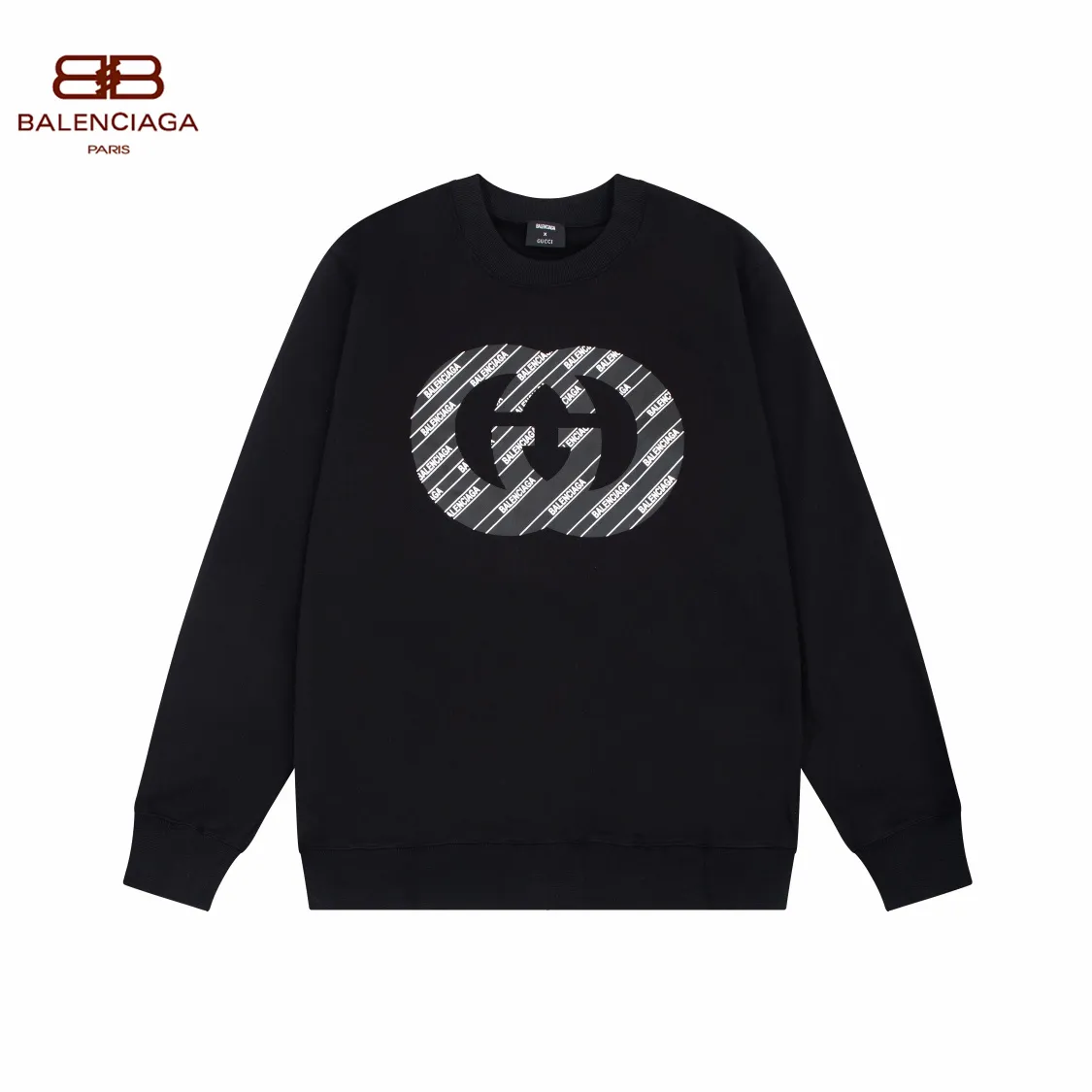 【2026】【BALENCIAGA 公式旗艦店】バレンシアガ 丸首の衛衣 スウェット ご好評に付き再入荷！
