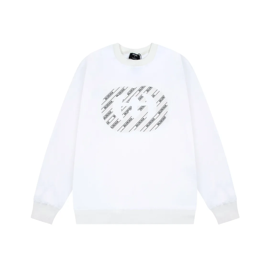 【2026】【BALENCIAGA 公式旗艦店】バレンシアガ 丸首の衛衣 スウェット ご好評に付き再入荷！