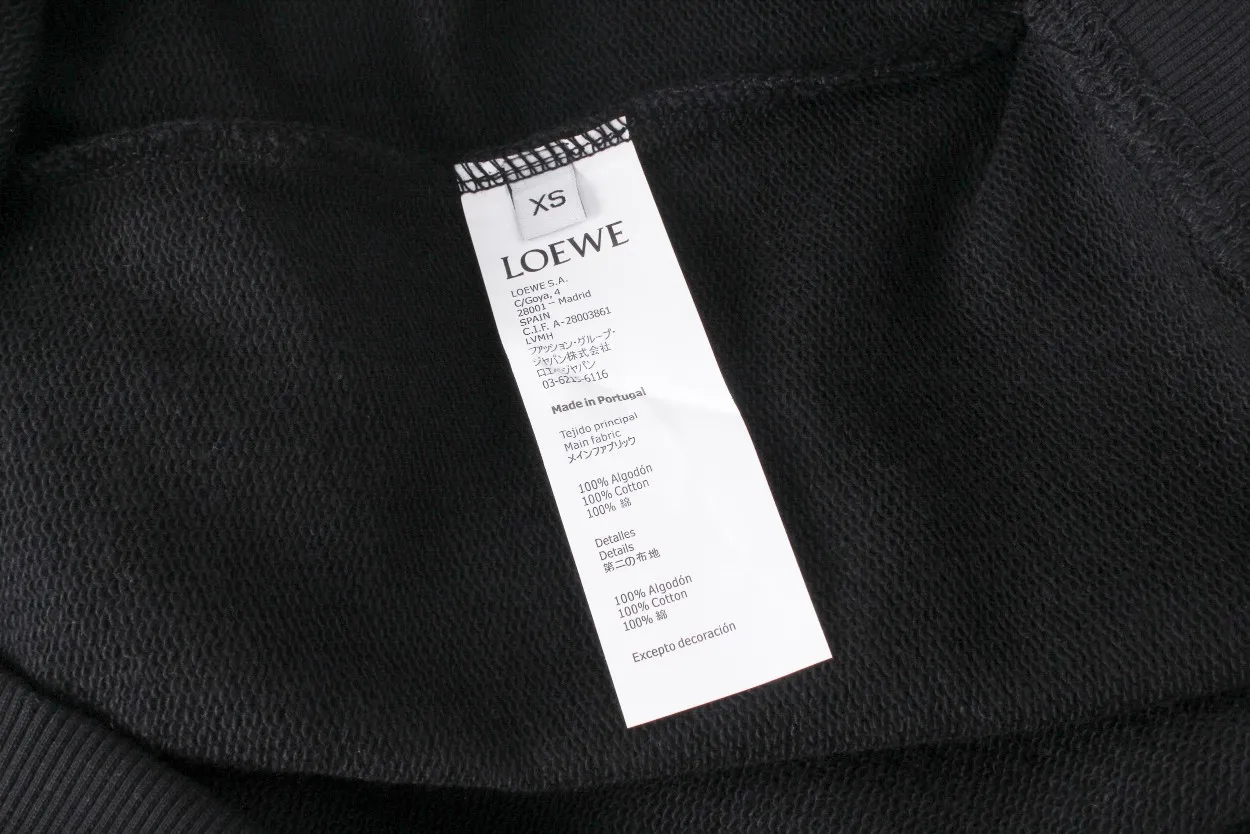 【2026】【LOEWE 公式旗艦店】ロエベ  丸首の衛衣  スウェットご好評に付き再入荷！