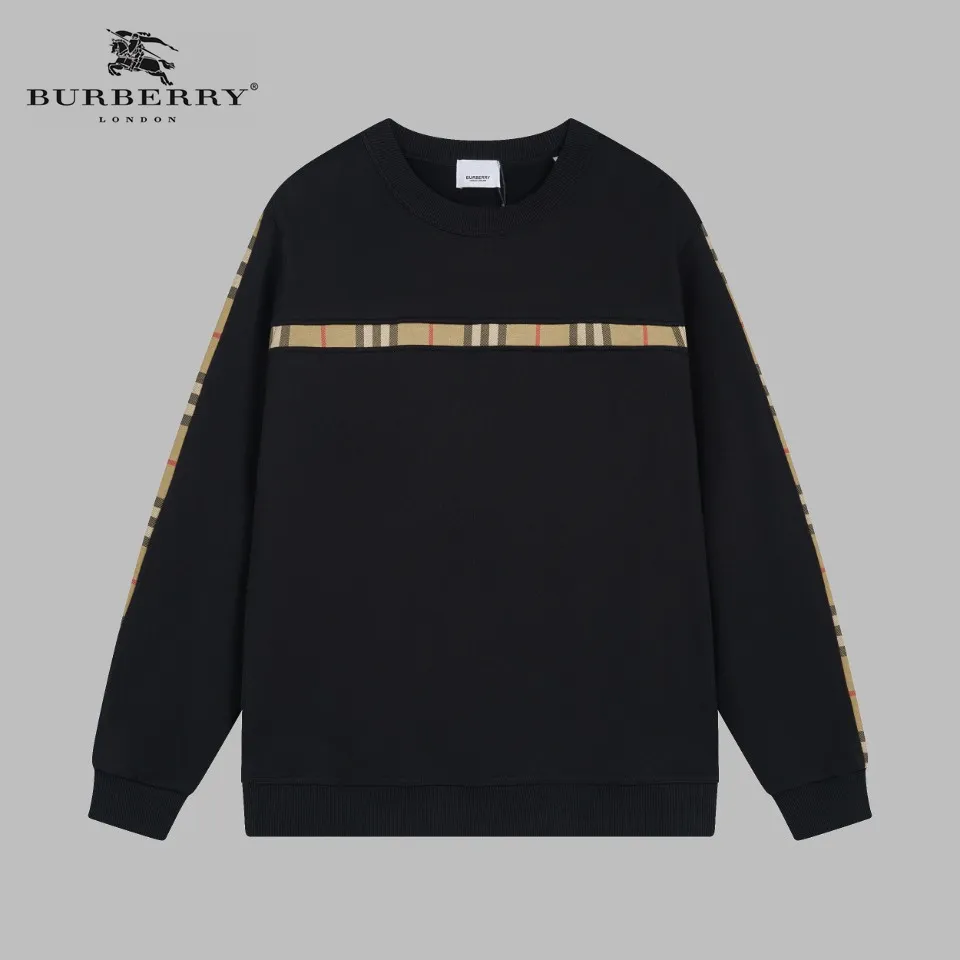 【2026】【BURBERRY  公式旗艦店】バーバリー丸首の衛衣 スウェットご好評に付き再入荷！