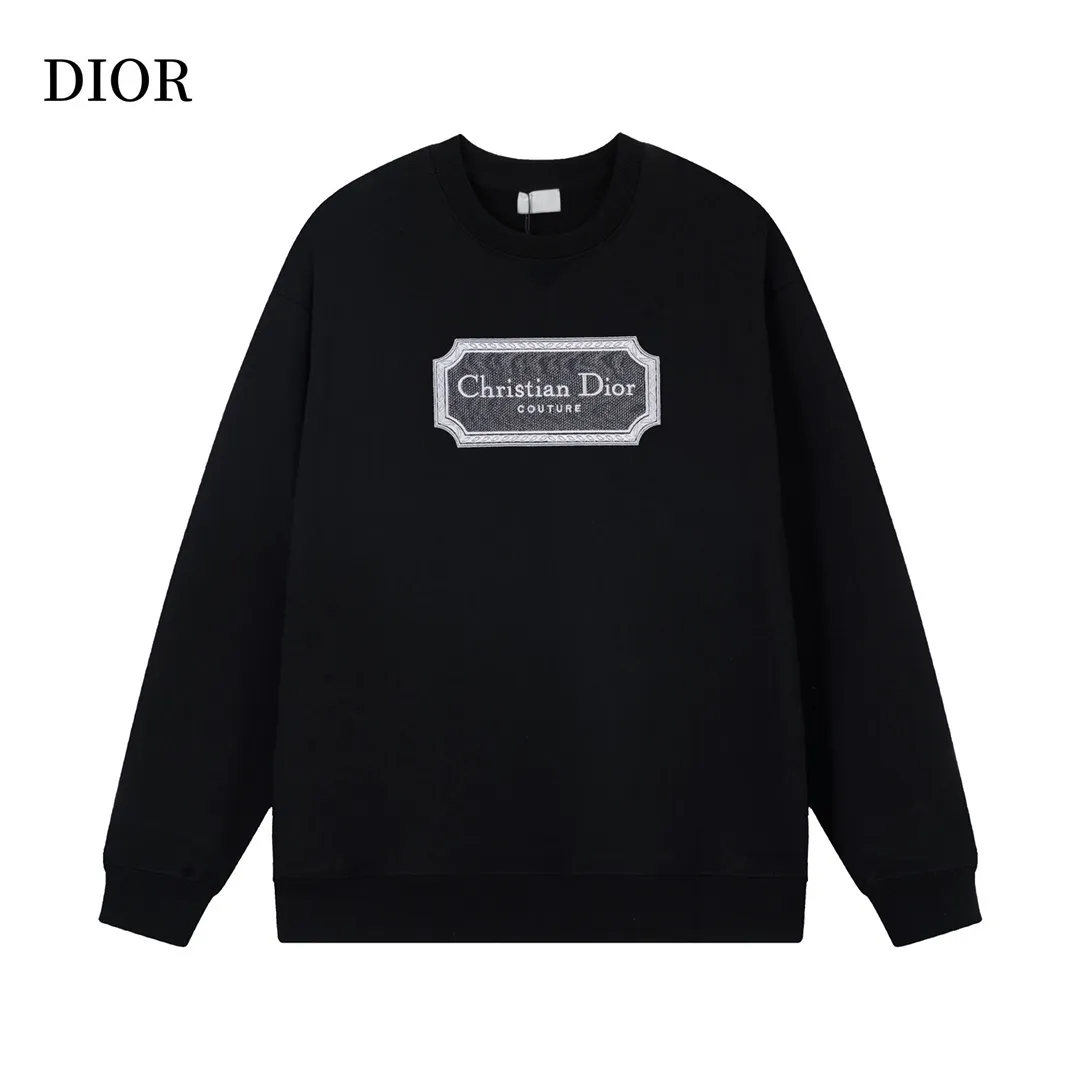 【2026】【DIOR 公式旗艦店】ディオール  丸首の衛衣 スウェットご好評に付き再入荷！