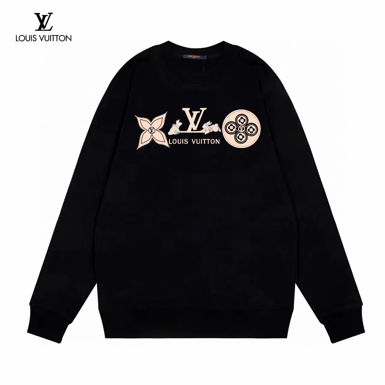 【2026】【LOUIS VUITTON  公式旗艦店】ルイヴィトン 丸首の衛衣 スウェット ご好評に付き再入荷！