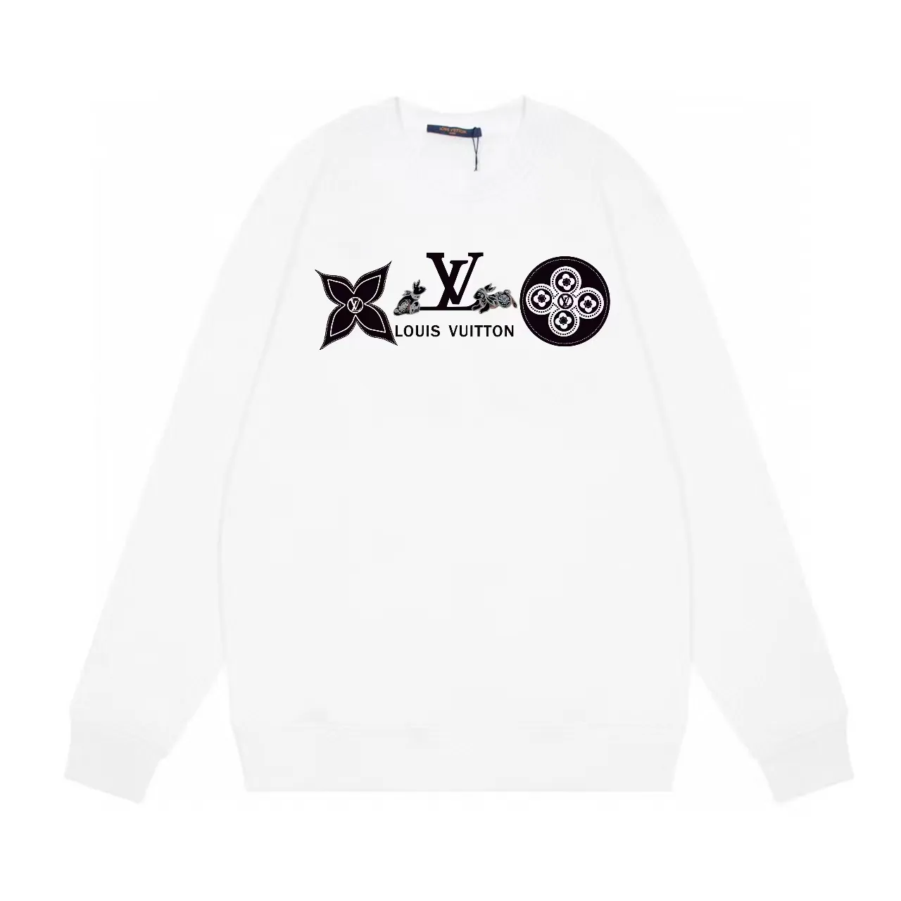 【2026】【LOUIS VUITTON  公式旗艦店】ルイヴィトン 丸首の衛衣 スウェット ご好評に付き再入荷！