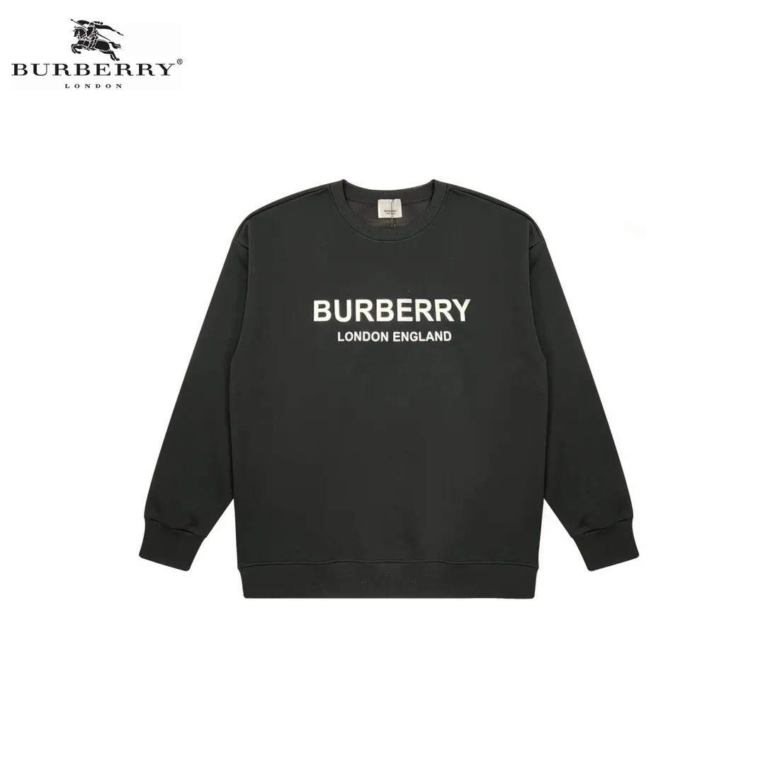 【2026】【BURBERRY 公式旗艦店】バーバリー 丸首の衛衣 スウェットご好評に付き再入荷！