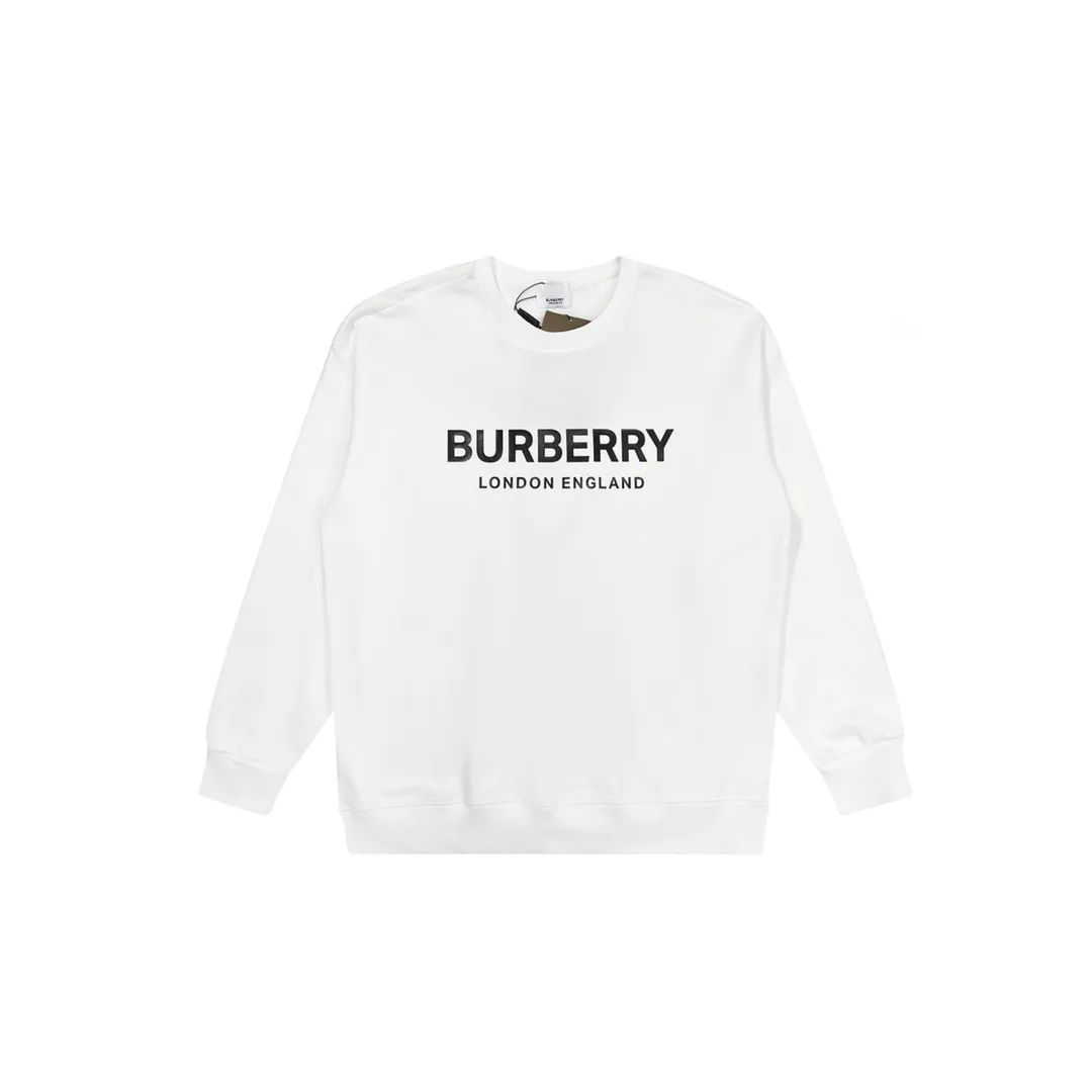 【2026】【BURBERRY 公式旗艦店】バーバリー 丸首の衛衣 スウェットご好評に付き再入荷！