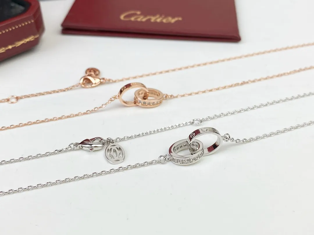 【2026】【CARTIER】ネックレス、新しいネックレス万能シンプルファッションオーナメント