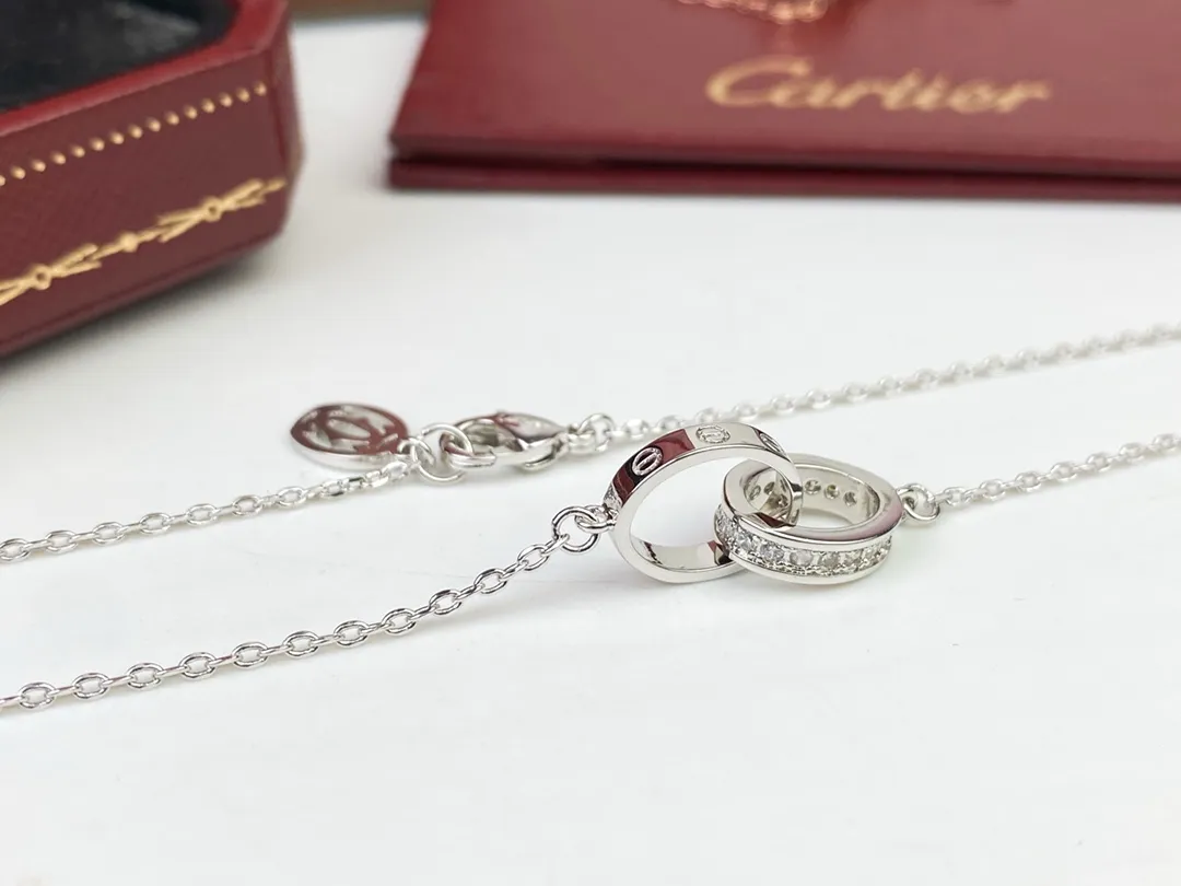 【2026】【CARTIER】ネックレス、新しいネックレス万能シンプルファッションオーナメント
