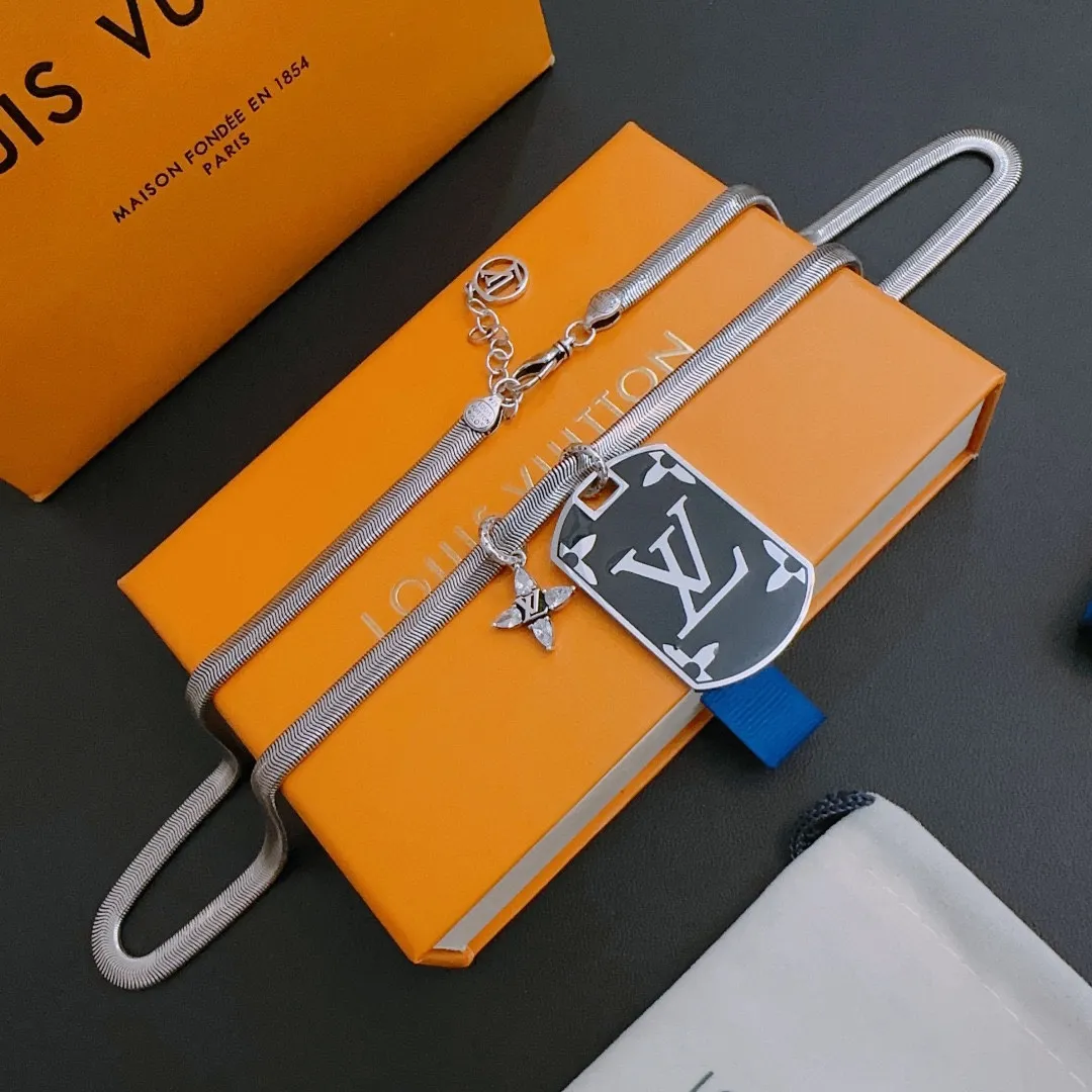 【2026】【LOUIS VUITTON】ネックレス、新しいネックレス万能シンプルファッションオーナメント