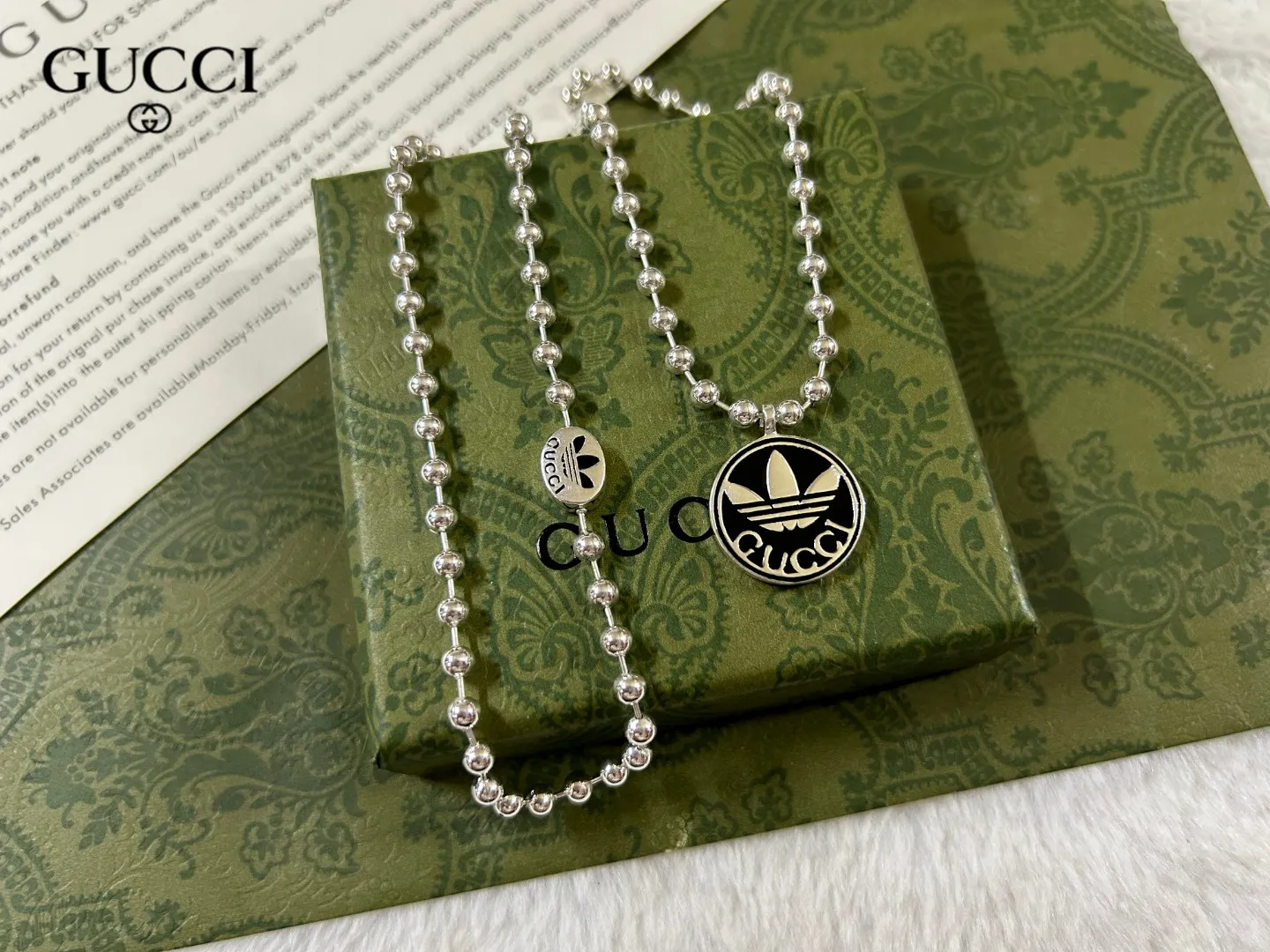 【2026】【GUCCI】ネックレス、新しいネックレス万能シンプルファッションオーナメント