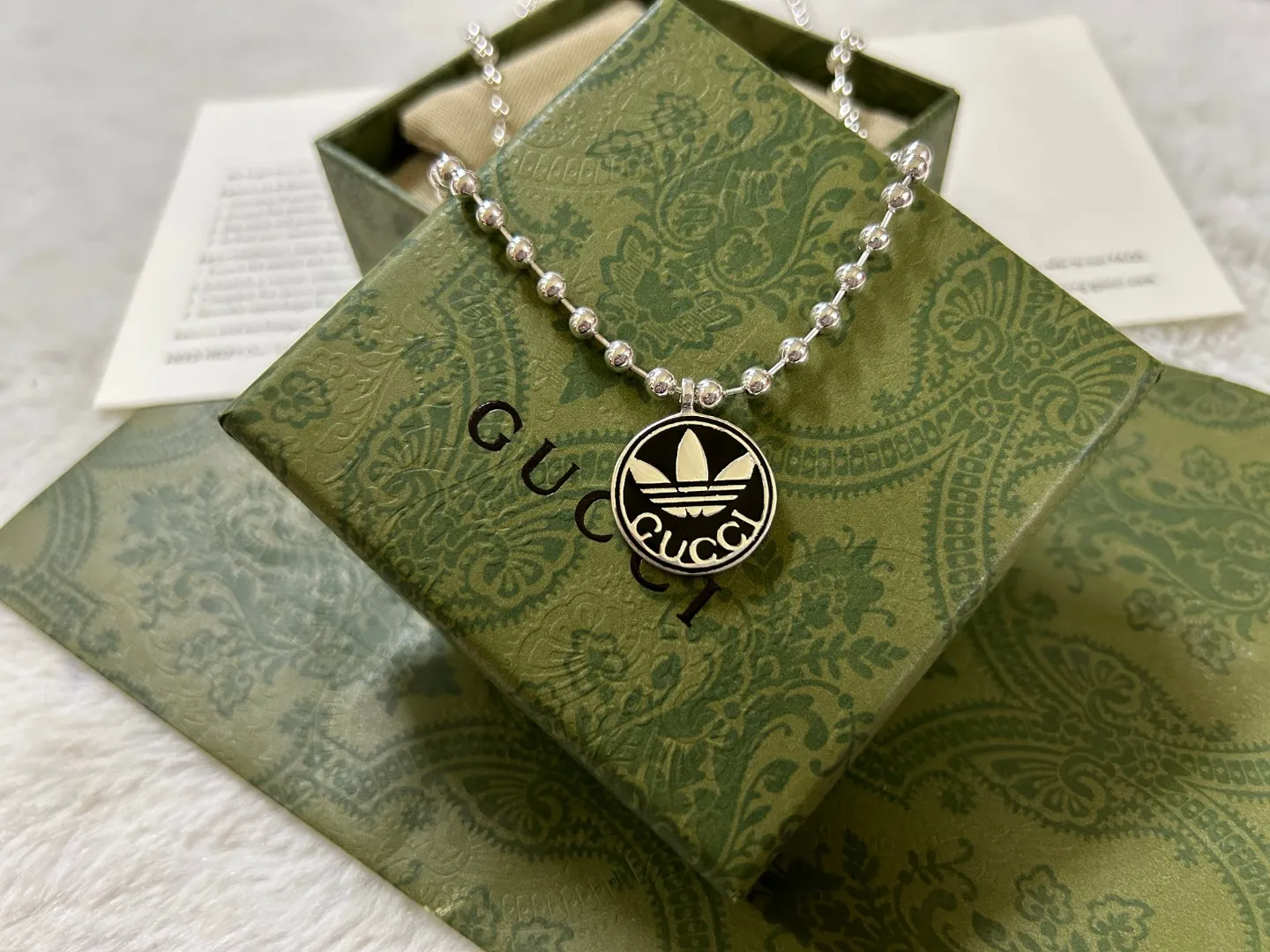 【2026】【GUCCI】ネックレス、新しいネックレス万能シンプルファッションオーナメント