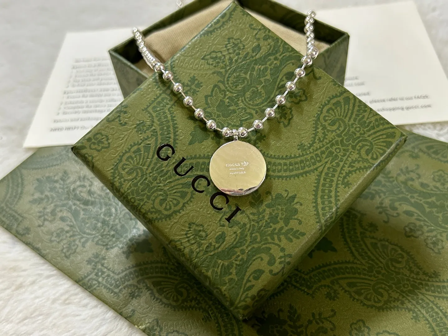 【2026】【GUCCI】ネックレス、新しいネックレス万能シンプルファッションオーナメント