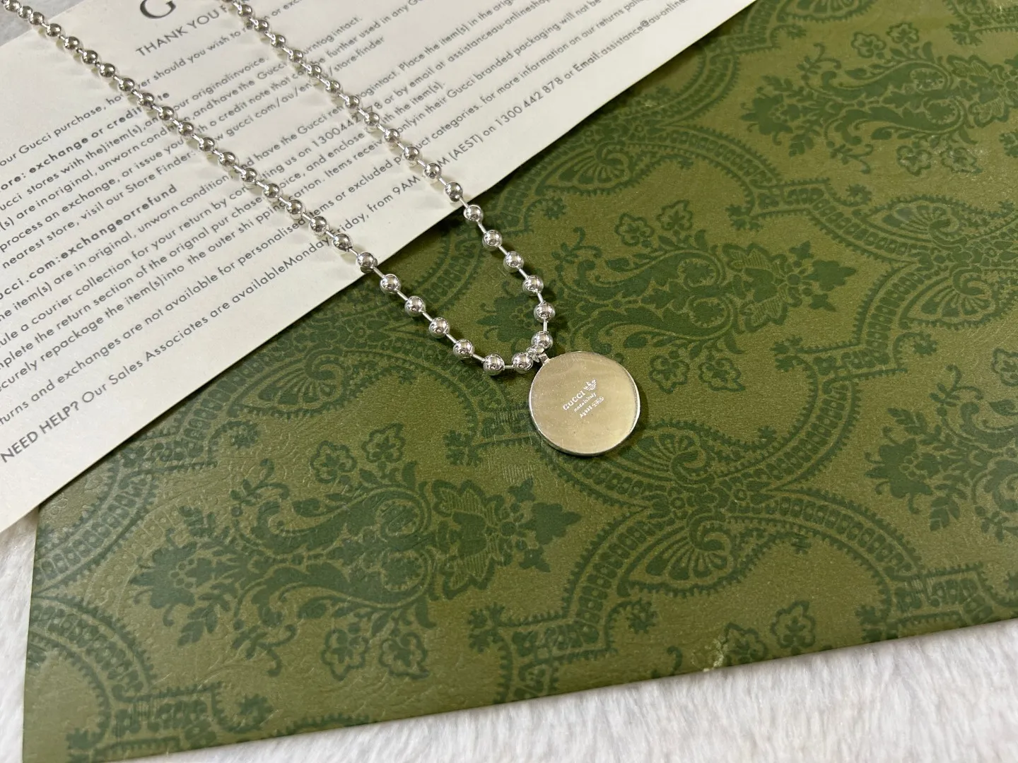 【2026】【GUCCI】ネックレス、新しいネックレス万能シンプルファッションオーナメント