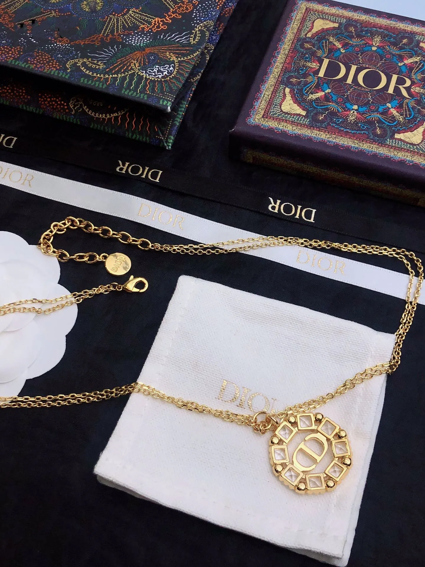 【2026】【DIOR】ネックレス、新しいネックレス万能シンプルファッションオーナメント