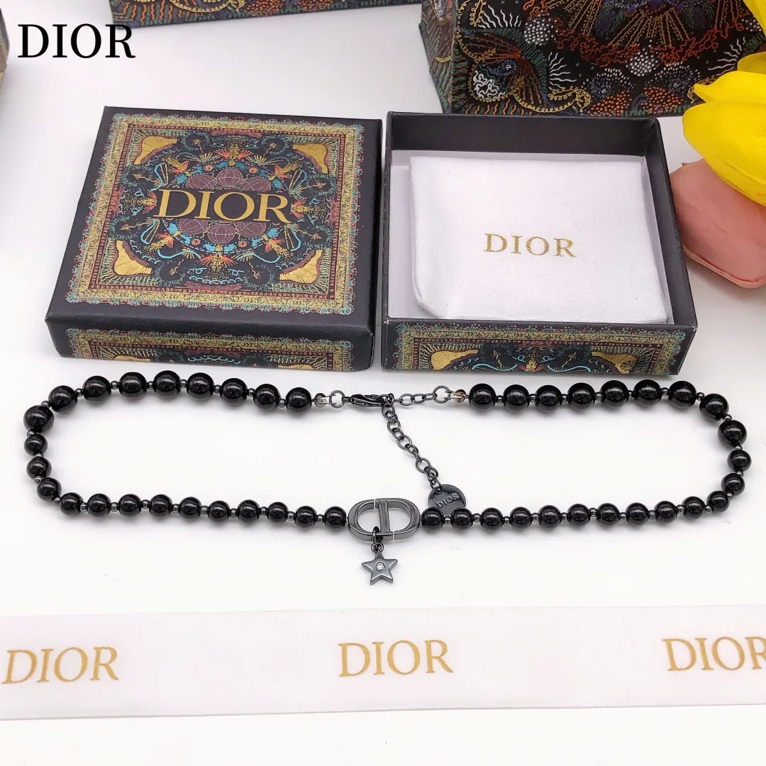 【2026】【DIOR】ネックレス、新しいネックレス万能シンプルファッションオーナメント