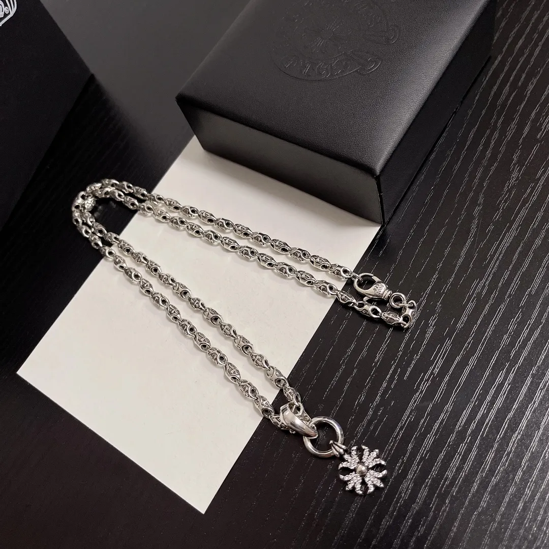 【2026】【CHROME HEARTS 】ネックレス、新しいネックレス万能シンプルファッションオーナメント