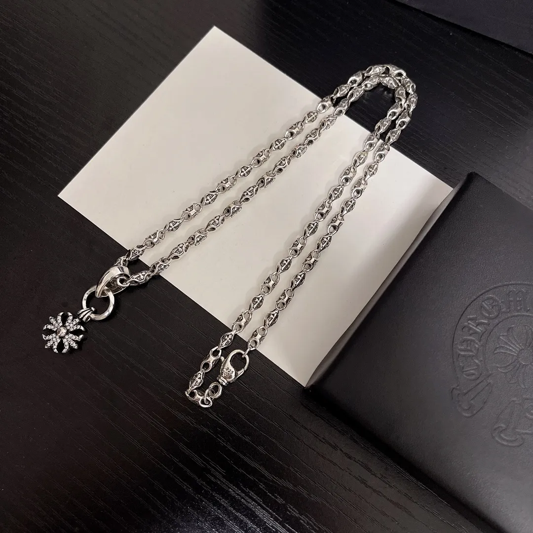 【2026】【CHROME HEARTS 】ネックレス、新しいネックレス万能シンプルファッションオーナメント