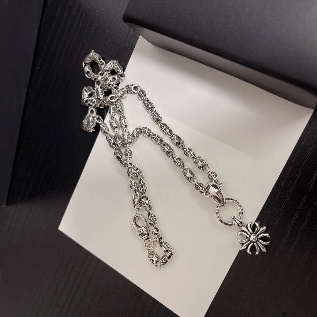 【2026】【CHROME HEARTS 】ネックレス、新しいネックレス万能シンプルファッションオーナメント