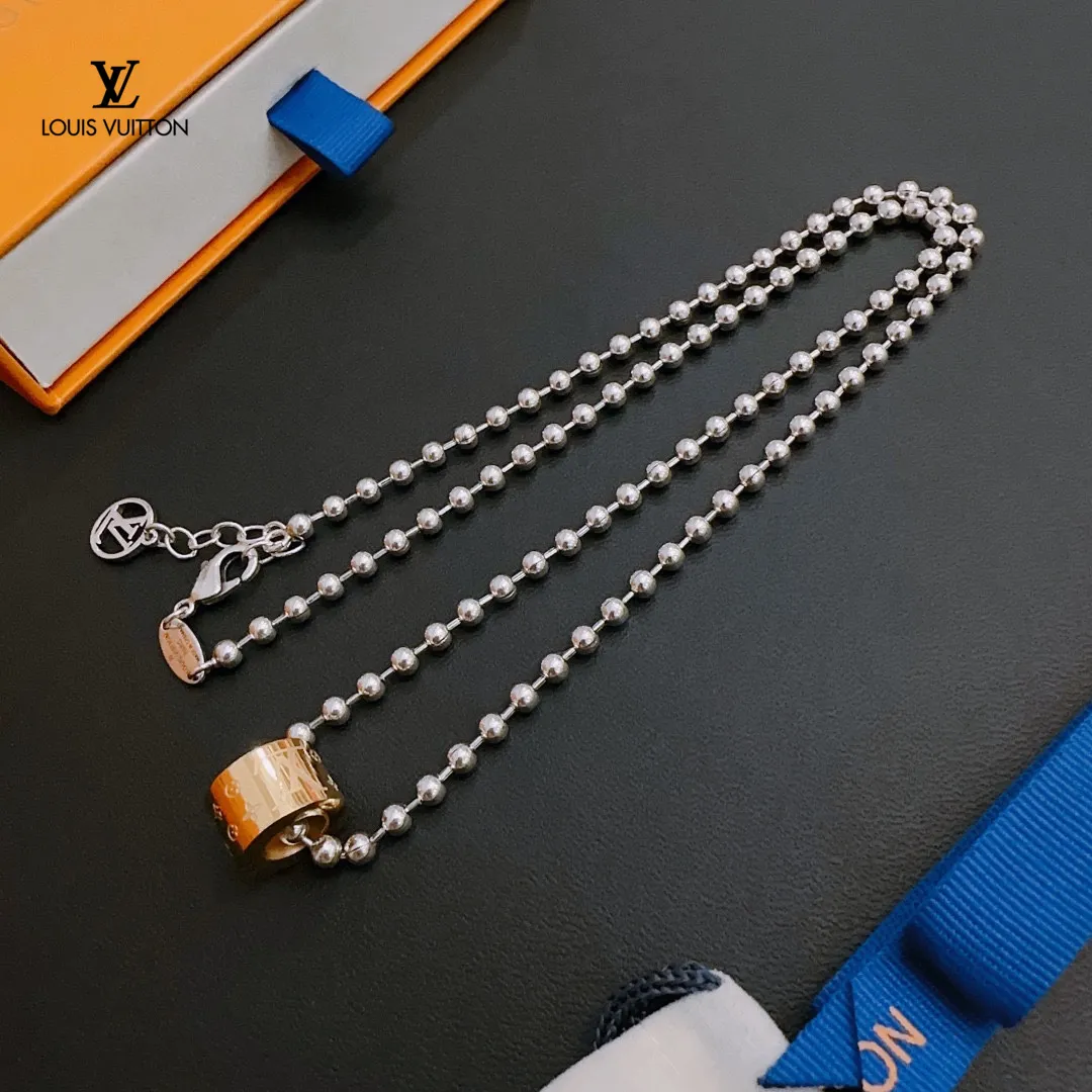 【2026】【LOUIS VUITTON】ネックレス、新しいネックレス万能シンプルファッションオーナメント
