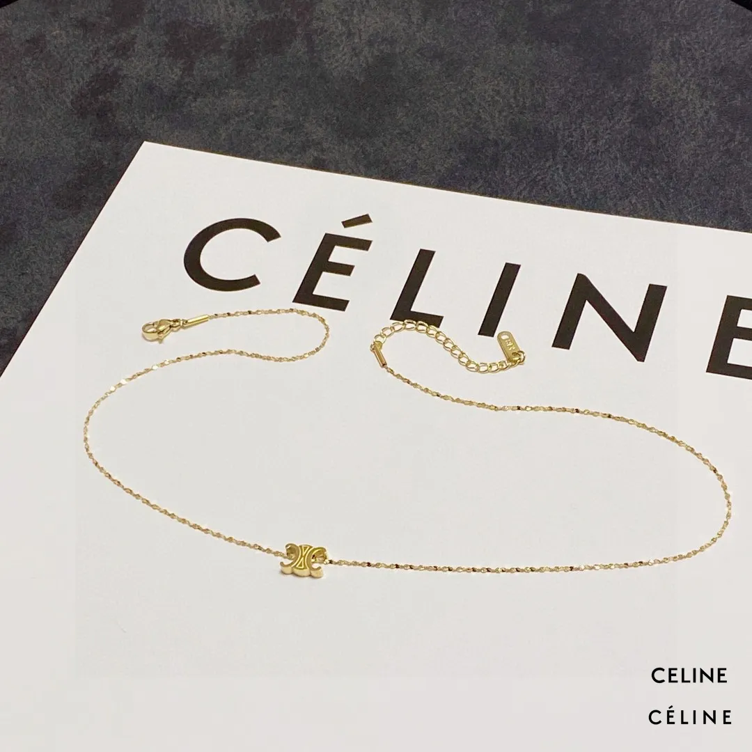 【2026】【CELINE】ネックレス、新しいネックレス万能シンプルファッションオーナメント