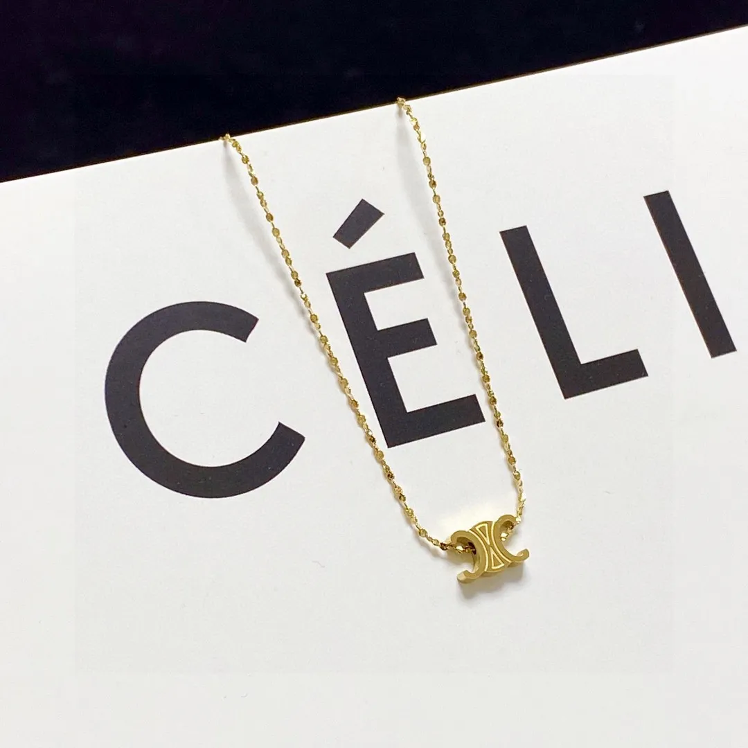 【2026】【CELINE】ネックレス、新しいネックレス万能シンプルファッションオーナメント