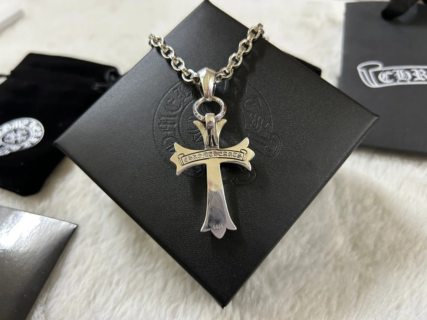 【2026】【CHROME HEARTS 】ネックレス、新しいネックレス万能シンプルファッションオーナメント