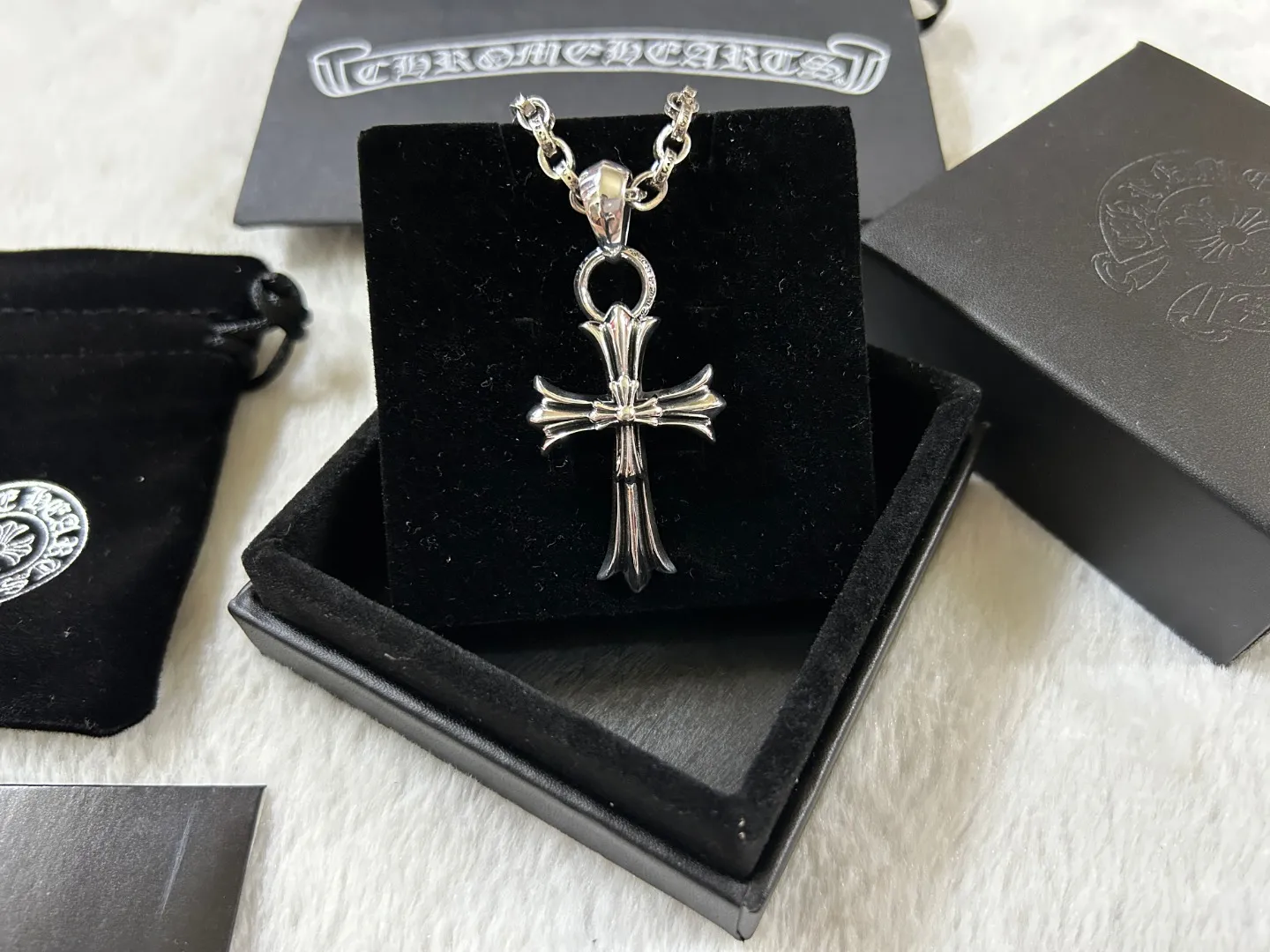 【2026】【CHROME HEARTS 】ネックレス、新しいネックレス万能シンプルファッションオーナメント