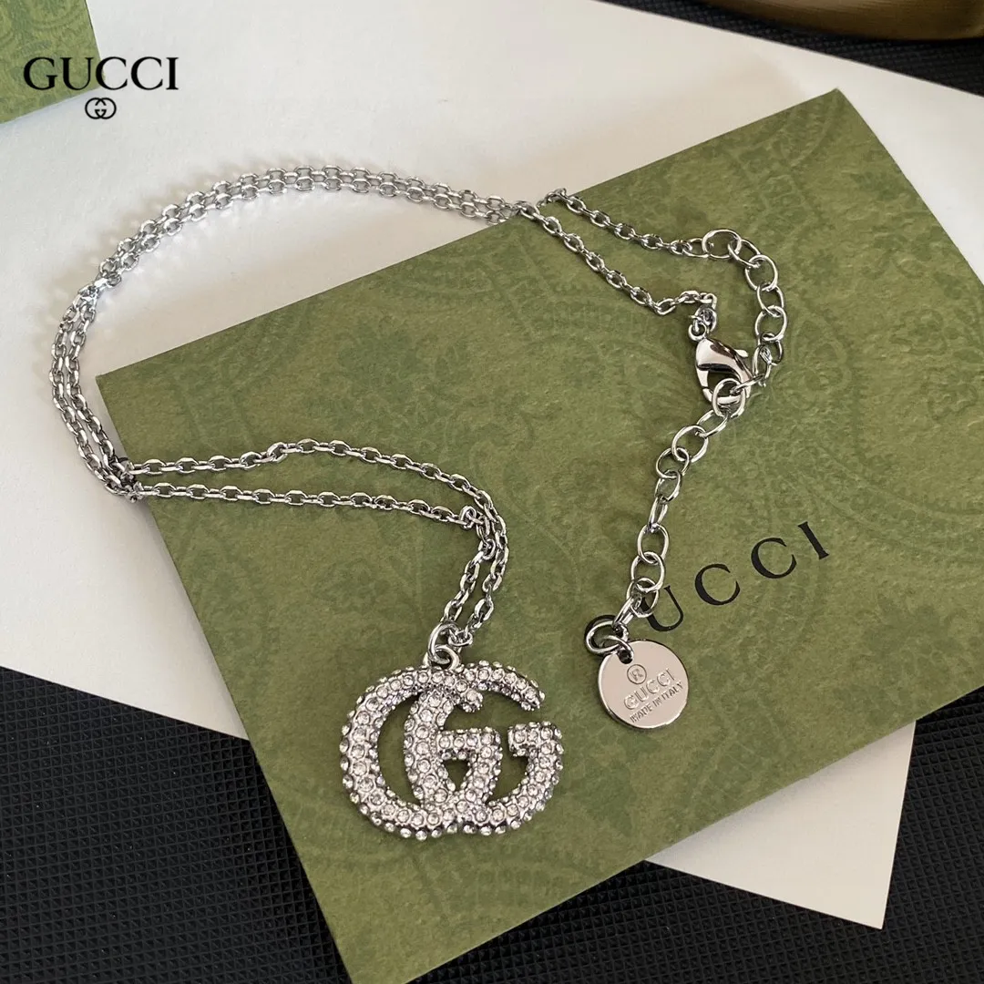 【2026】【GUCCI 】ネックレス、新しいネックレス万能シンプルファッションオーナメント