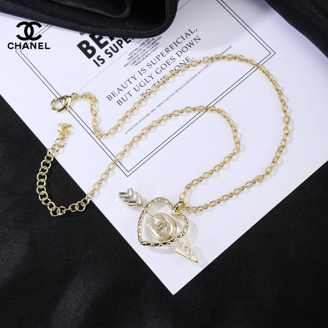 【2026】【CHANEL】ネックレス、新しいネックレス万能シンプルファッションオーナメント