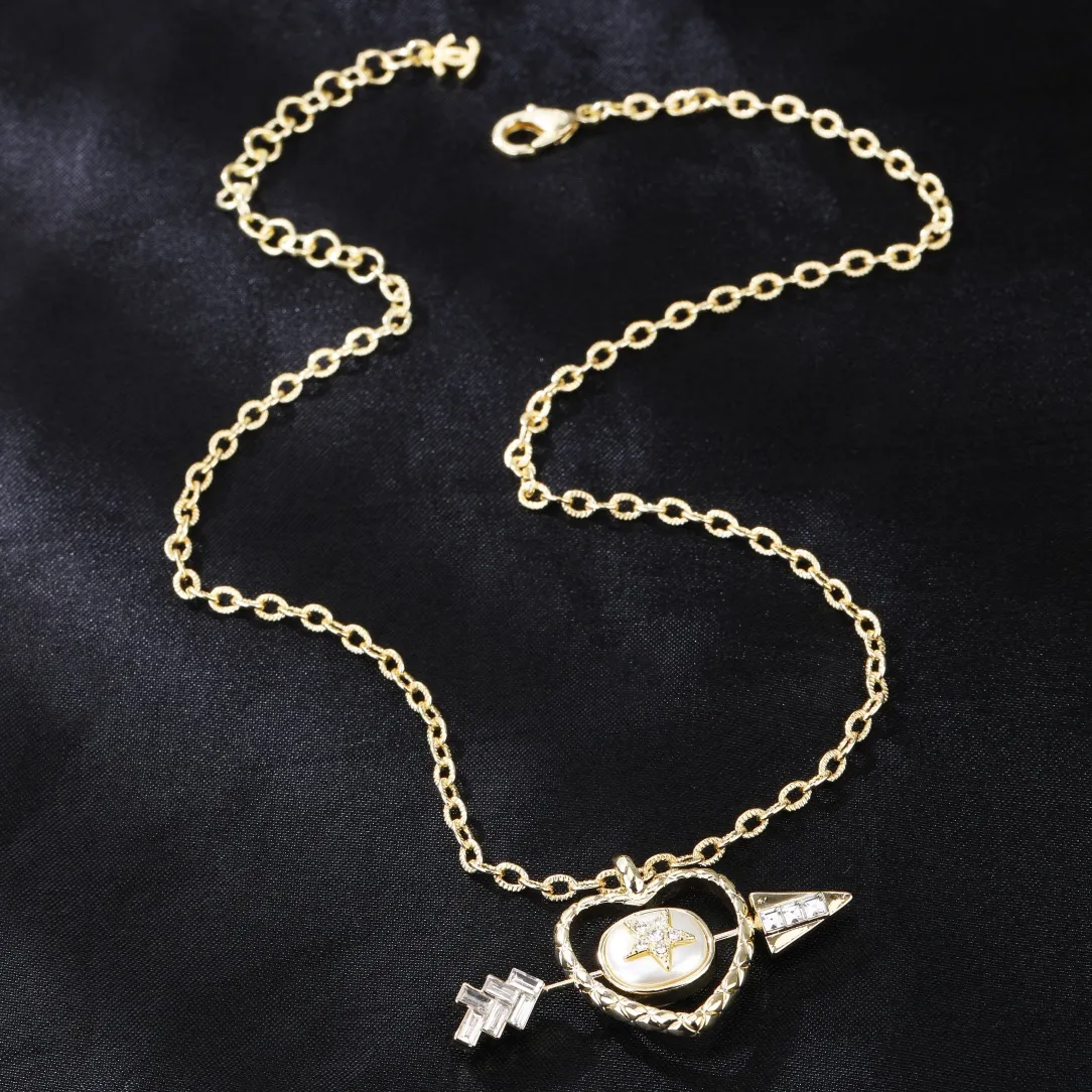 【2026】【CHANEL】ネックレス、新しいネックレス万能シンプルファッションオーナメント
