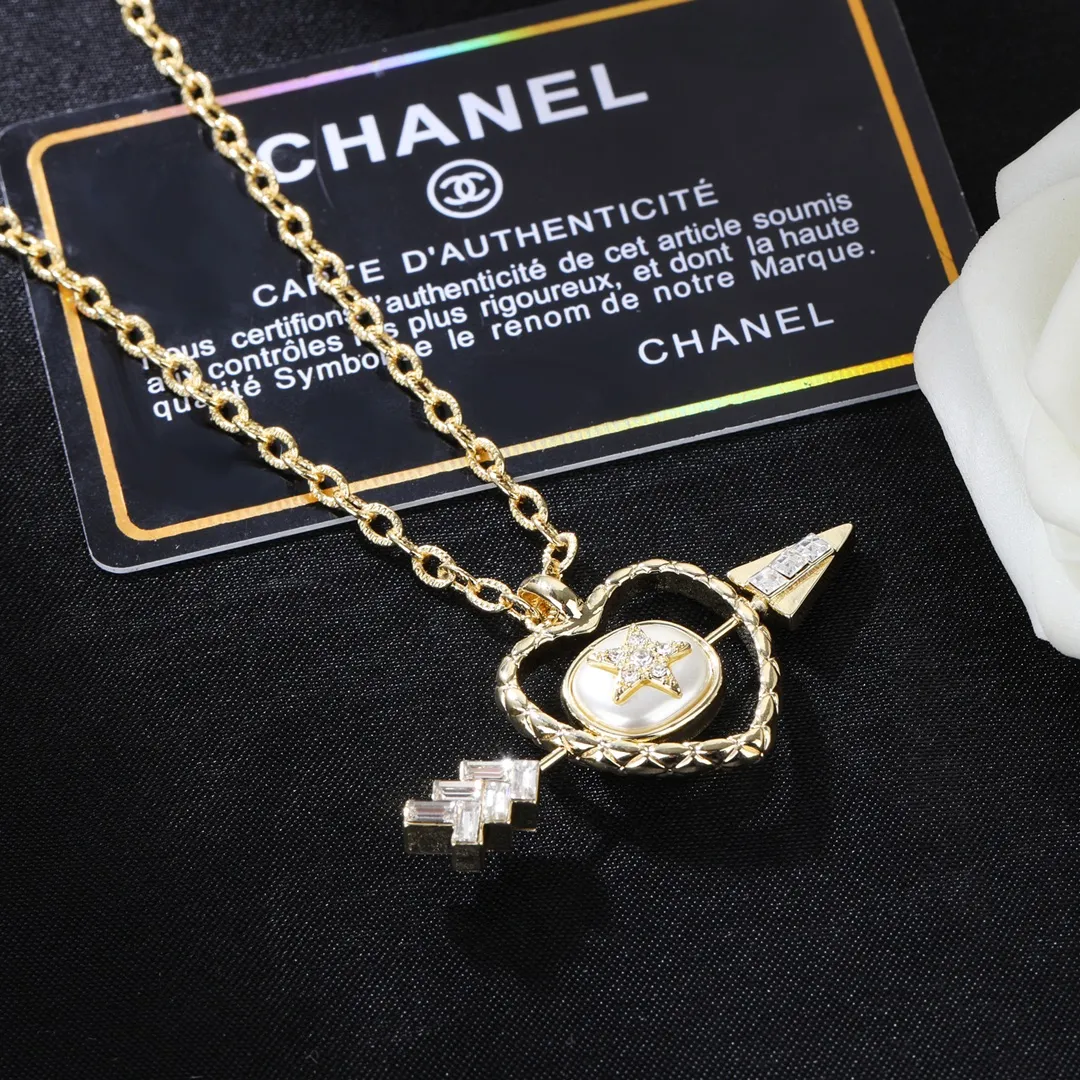 【2026】【CHANEL】ネックレス、新しいネックレス万能シンプルファッションオーナメント