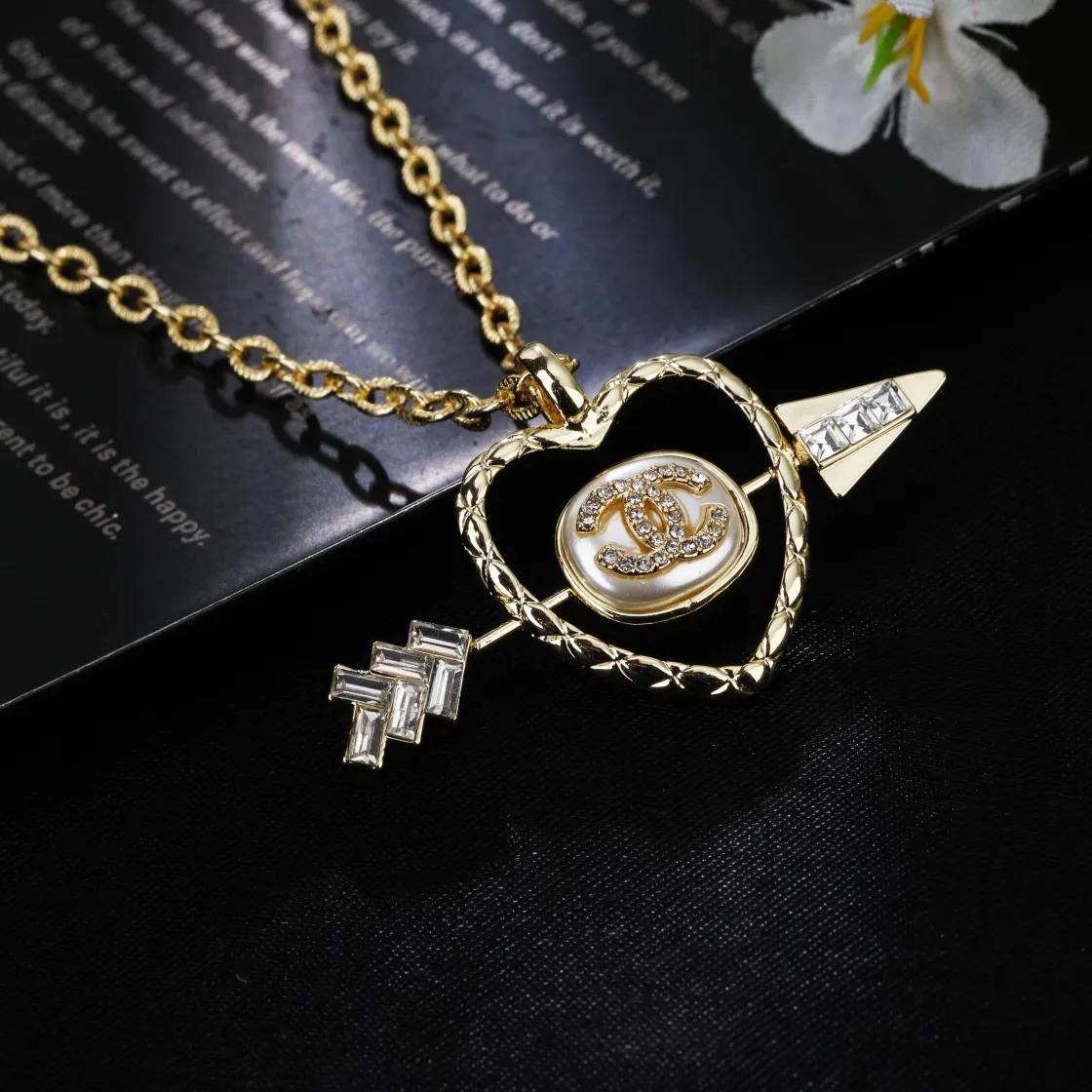 【2026】【CHANEL】ネックレス、新しいネックレス万能シンプルファッションオーナメント