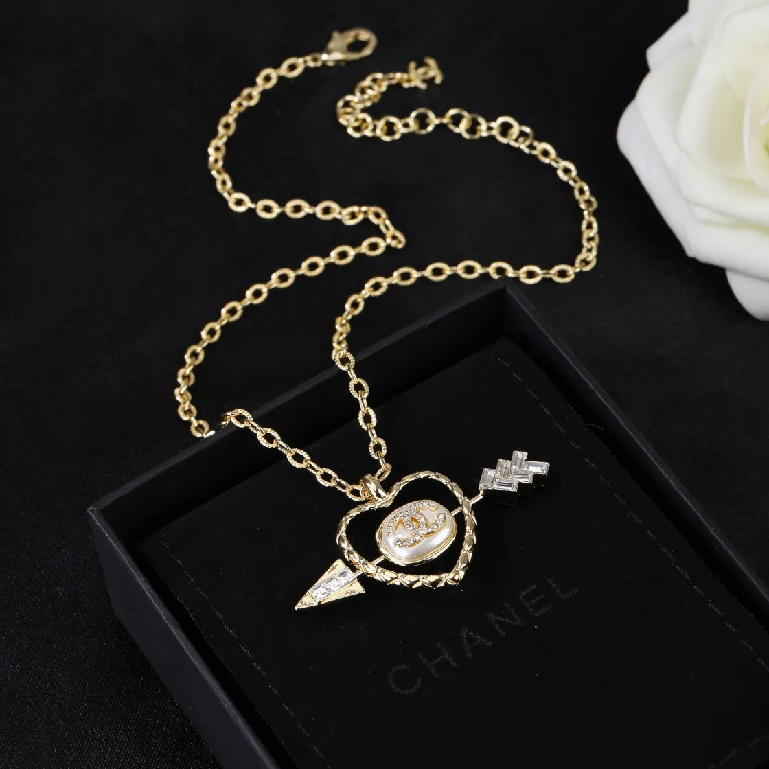 【2026】【CHANEL】ネックレス、新しいネックレス万能シンプルファッションオーナメント