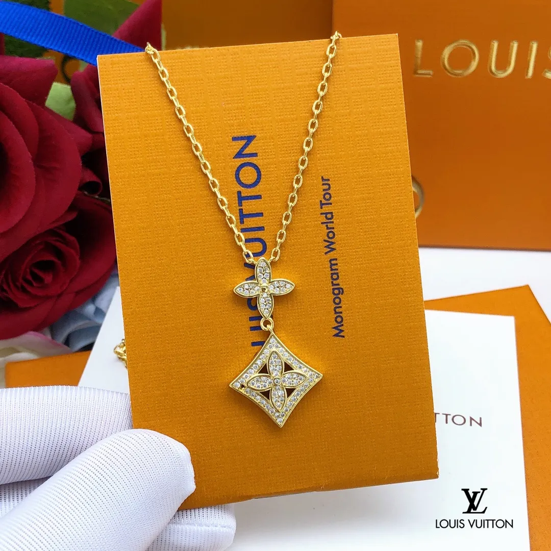 【2026】【LOUIS VUITTON】ネックレス、新しいネックレス万能シンプルファッションオーナメント