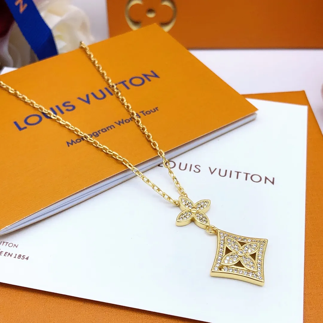 【2026】【LOUIS VUITTON】ネックレス、新しいネックレス万能シンプルファッションオーナメント