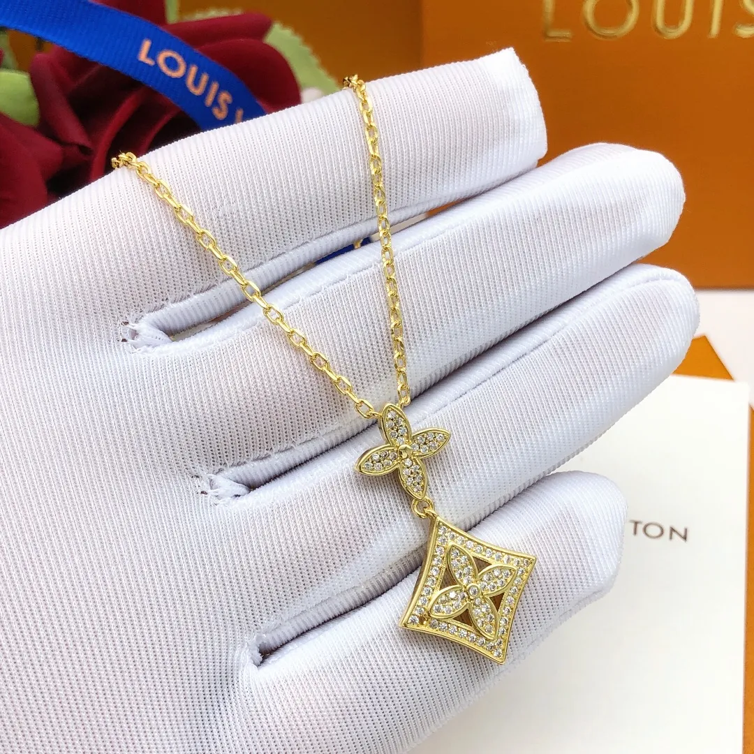 【2026】【LOUIS VUITTON】ネックレス、新しいネックレス万能シンプルファッションオーナメント