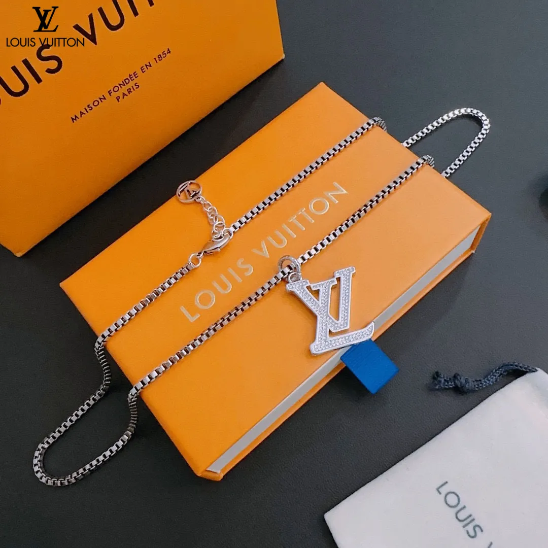 【2026】【LOUIS VUITTON】ネックレス、新しいネックレス万能シンプルファッションオーナメント