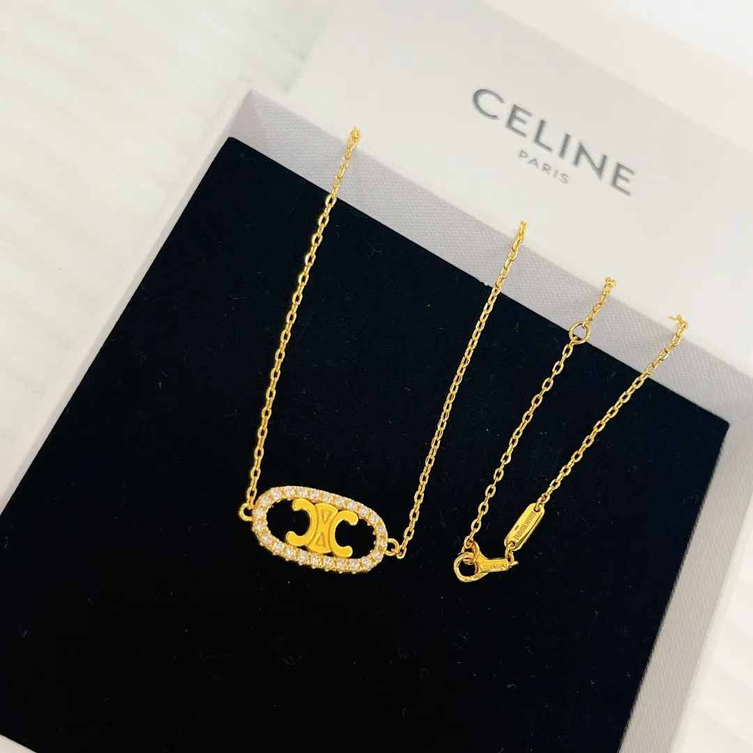 【2026】【CELINE】ネックレス、新しいネックレス万能シンプルファッションオーナメント