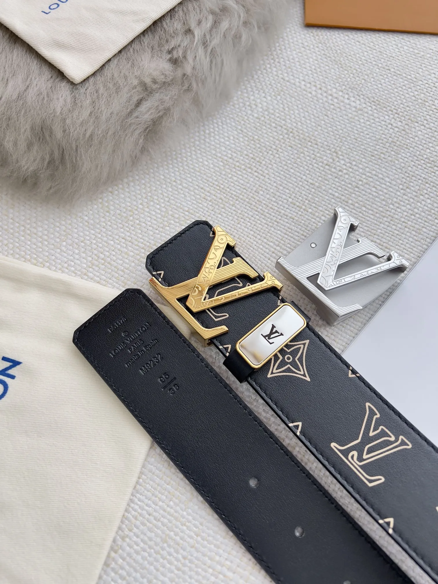 【2026】【LOUIS VUITTON】(ルイヴィトン) 3.8cmベルト メンズ