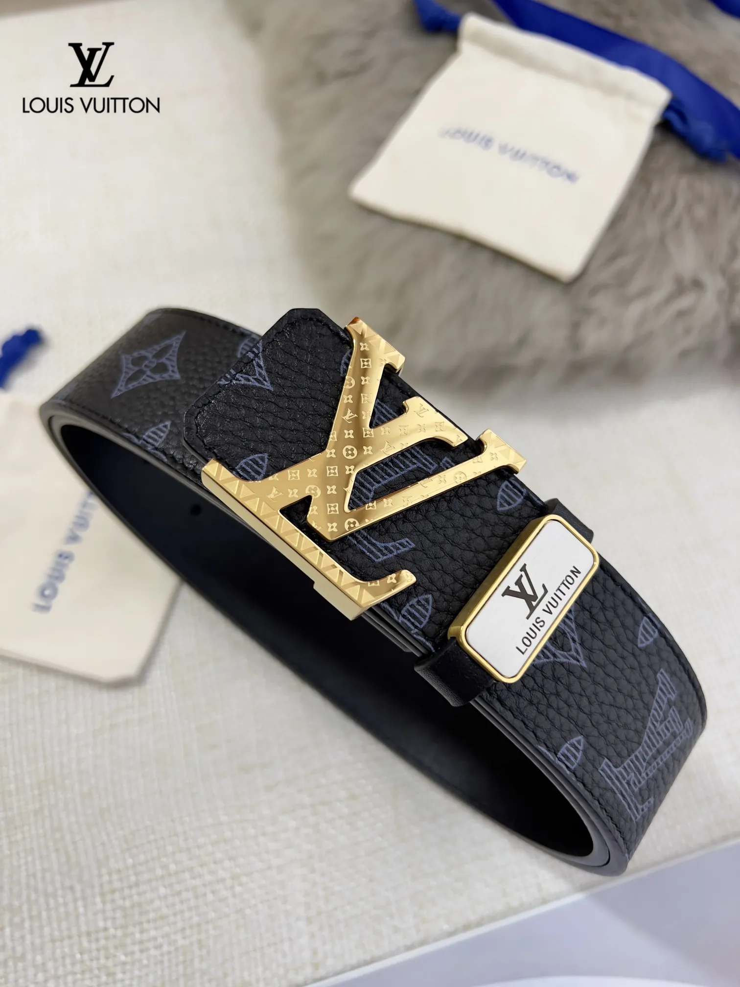 【2026】【LOUIS VUITTON】(ルイヴィトン) 3.8cmベルト メンズ