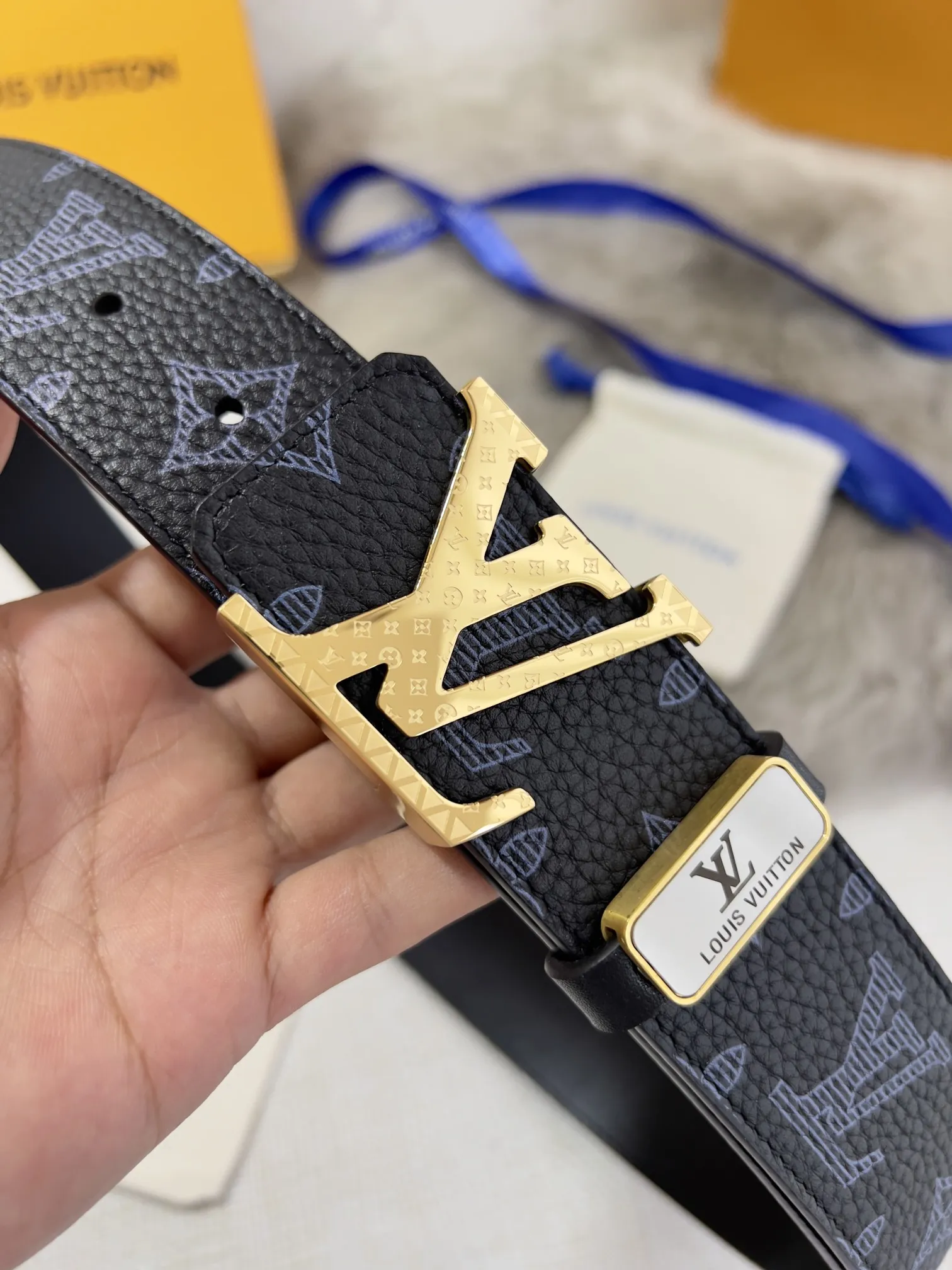 【2026】【LOUIS VUITTON】(ルイヴィトン) 3.8cmベルト メンズ