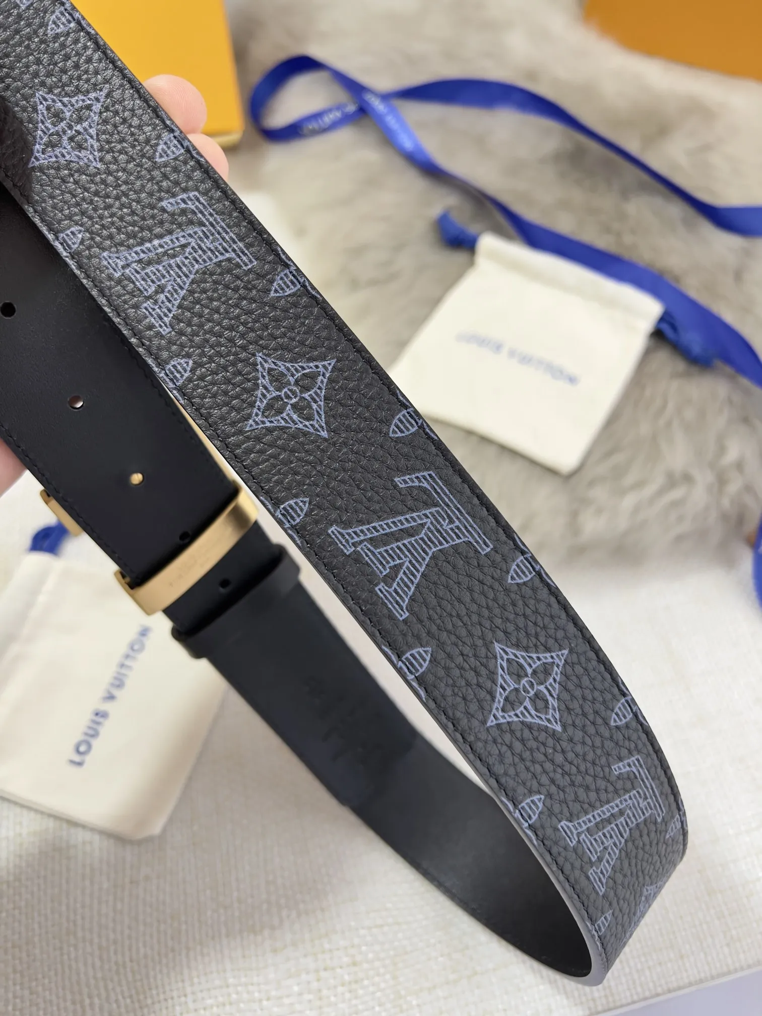 【2026】【LOUIS VUITTON】(ルイヴィトン) 3.8cmベルト メンズ