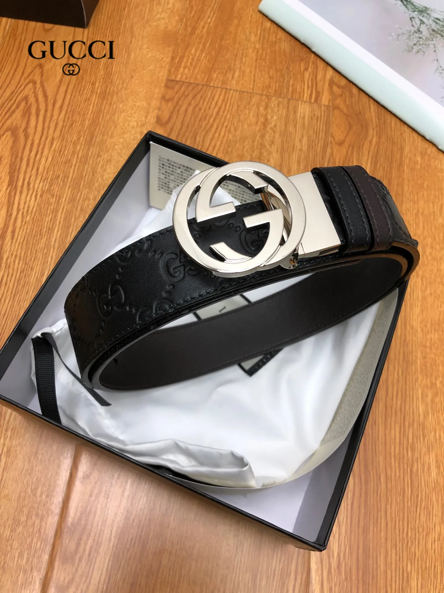 【2026】【GUCCI】(クッチ) 3.7cmベルト メンズ