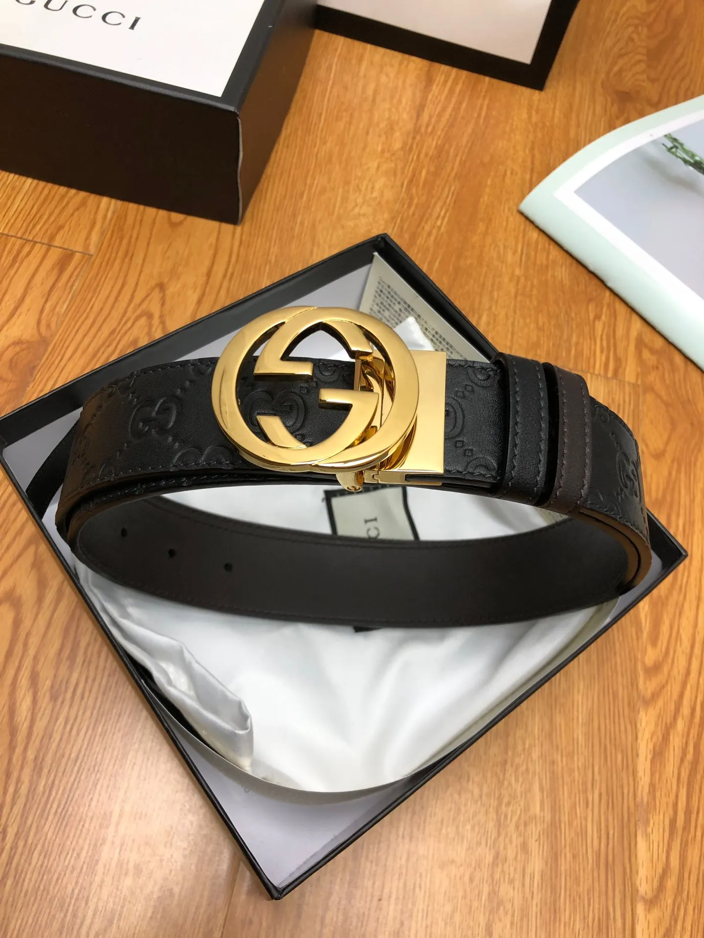 【2026】【GUCCI】(クッチ) 3.7cmベルト メンズ